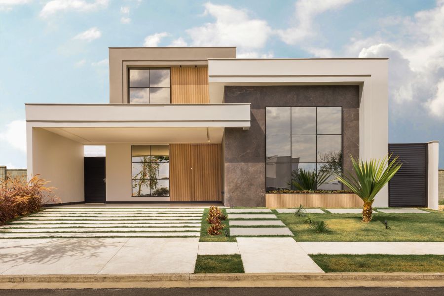 Modern Australian home built with the support of a construction loan from Elevate Financial.