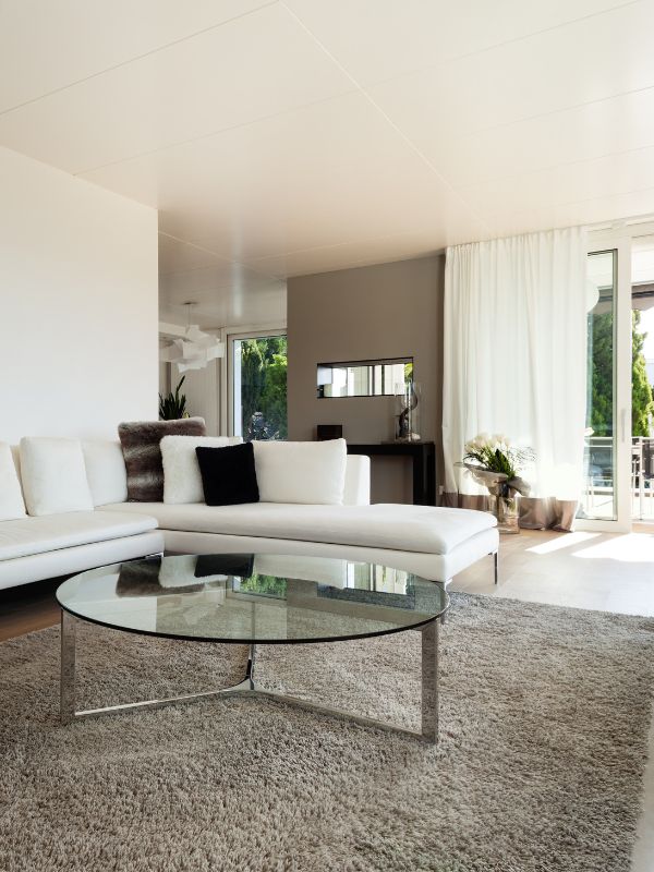 Modern completed home interior representing a build to sell property development in Australia.